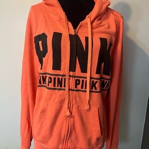 Victoria's Secret PINK Vibrant Orange Kids Jacket